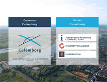 Tablet Screenshot of culemborg.nl